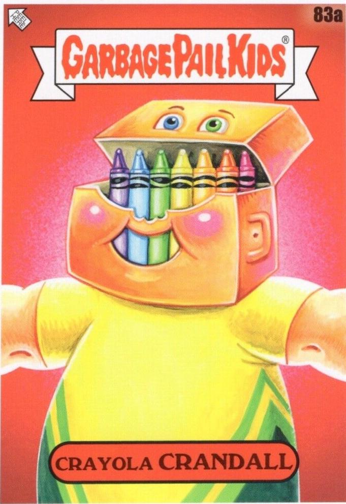 Crayola Crandall #83a Garbage Pail Kids at Play