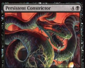 Persistent Constrictor #22 Magic Duskmourn: House of Horror Commander