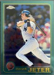 Derek Jeter #77 Baseball Cards 2001 Topps Chrome Prices