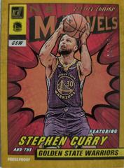 Stephen Curry [Gold] #7 Basketball Cards 2021 Panini Donruss Net Marvels Prices