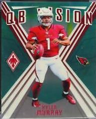 Kyler Murray [Green] #1 Football Cards 2019 Panini Phoenix QB Vision