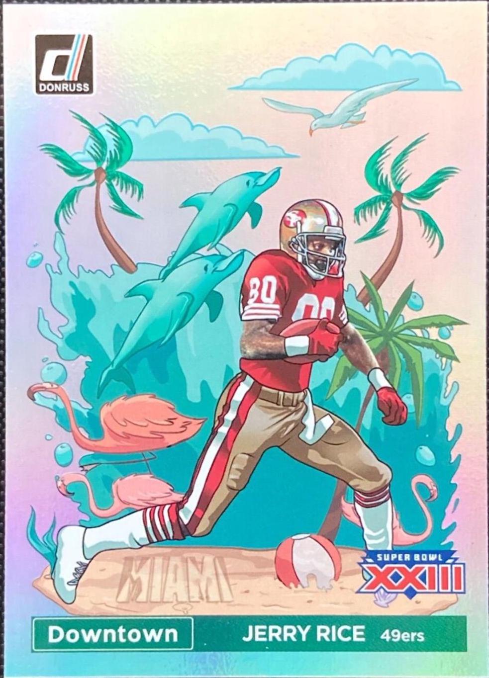 NFL panini 虚し JERRY RICE clear shots /399