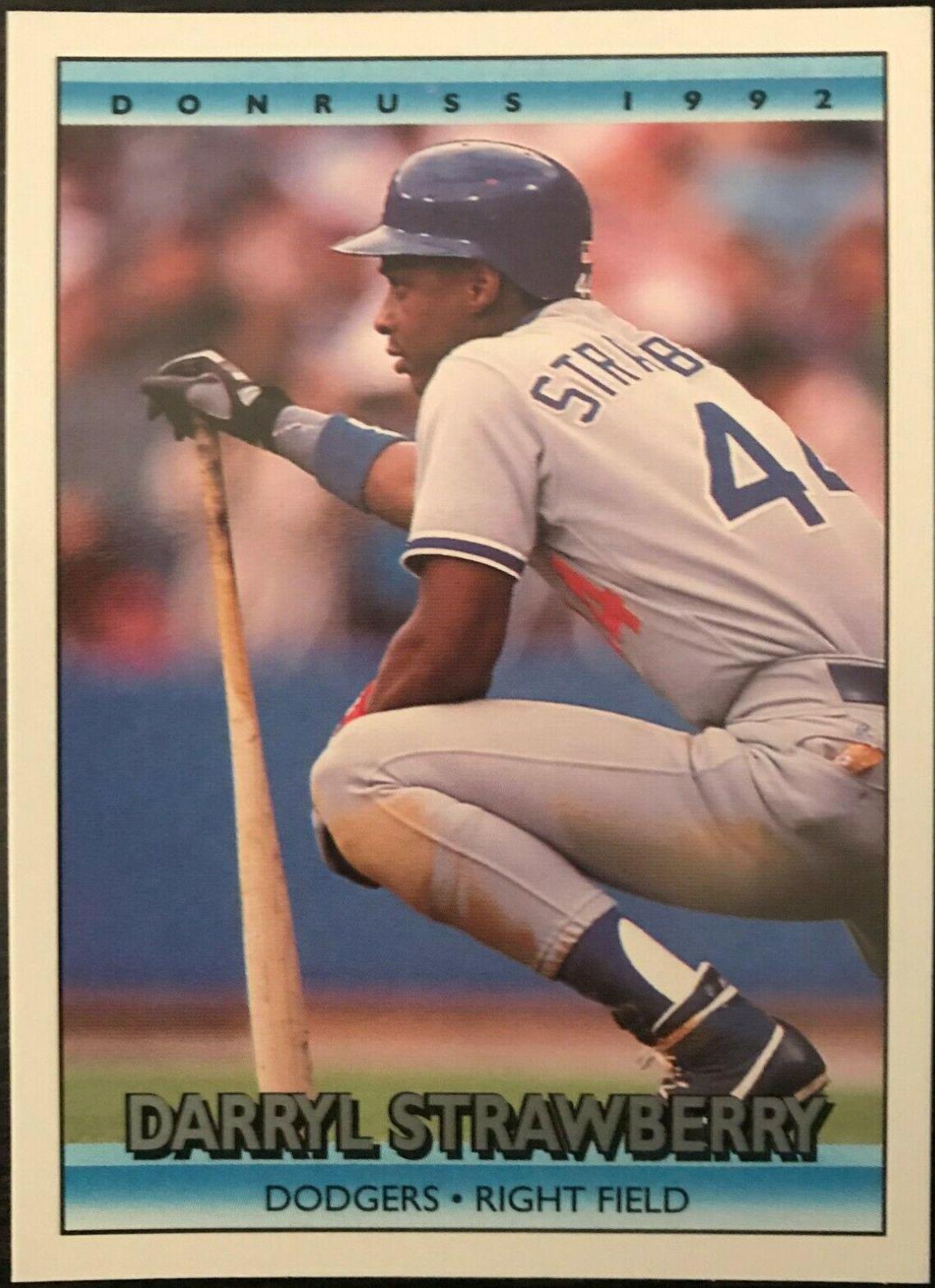 Darryl Strawberry 559 Prices 1992 Donruss Baseball Cards
