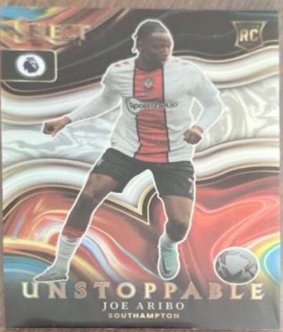 Joe Aribo #19 Soccer Cards 2022 Panini Select Premier League Unstoppable