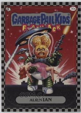 Alien IAN [Silver] #30a 2010 Garbage Pail Kids