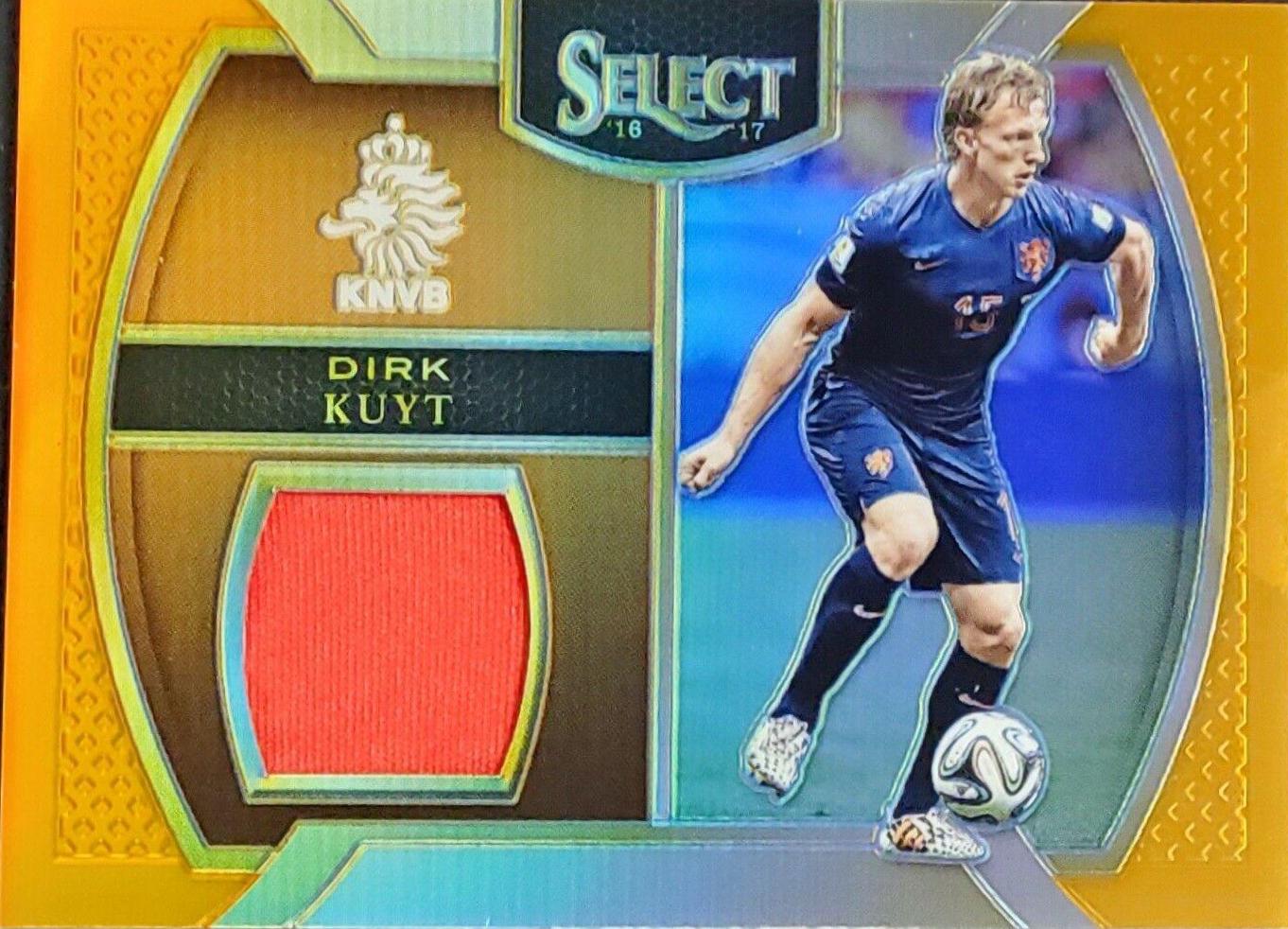 Dirk Kuyt [Orange] #M-DK Soccer Cards 2016 Panini Select Memorabilia