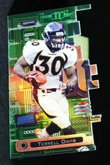 Terrell Davis [Luminescent] #T1A Football Cards 1998 Stadium Club Triumvirate Prices