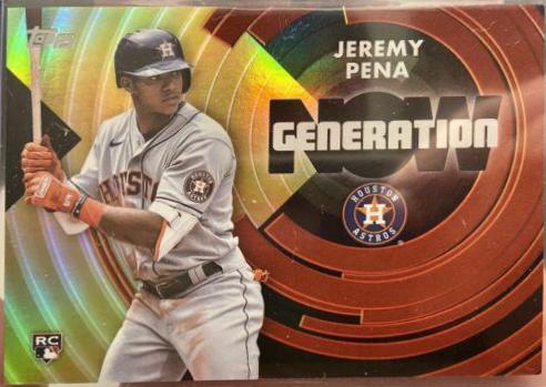 Topps Update MLB Jeremy Pena Auto RC レデ