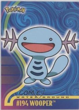 Wooper #194 Pokemon 2001 Topps Johto