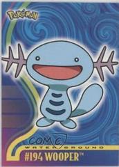 Wooper #194 Pokemon 2001 Topps Johto Prices