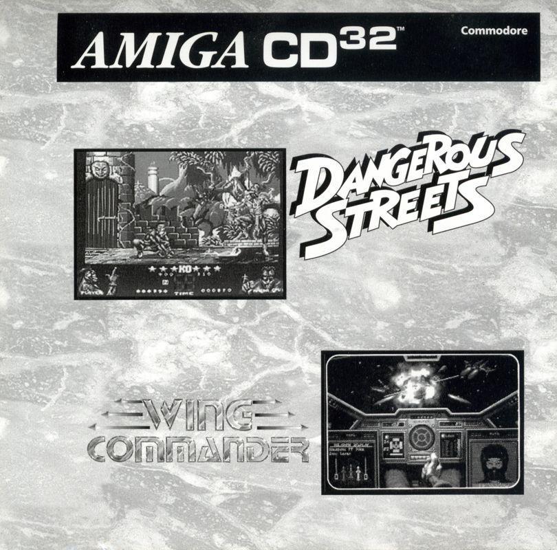 Dangerous Streets & Wing Commander PAL Amiga CD32