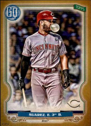 Eugenio Suarez [Red] #105 Baseball Cards 2020 Topps Gypsy Queen