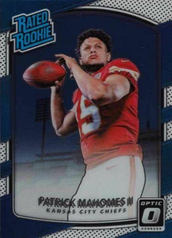 Rated rookie popular mahomes psa 8