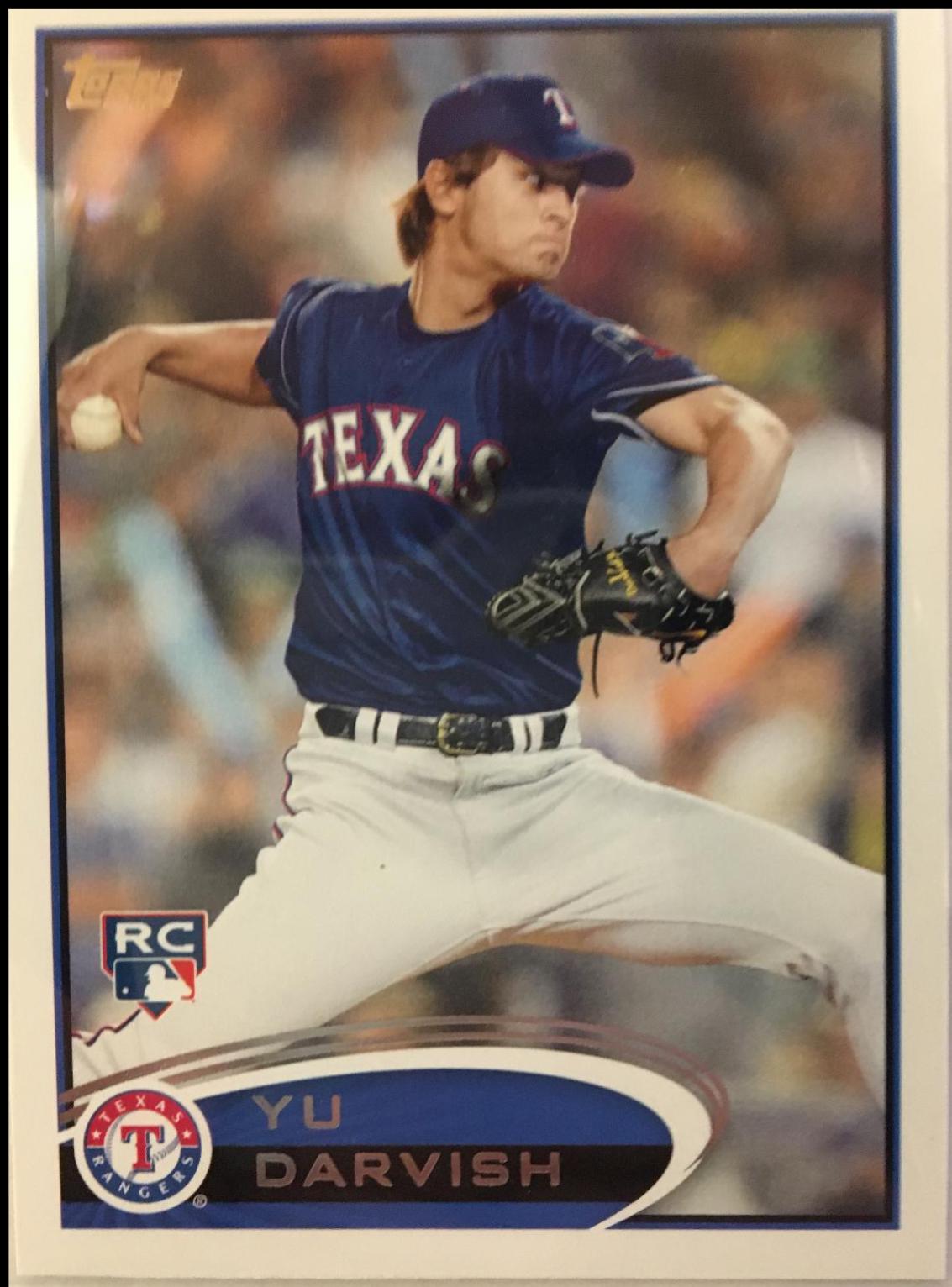 YU Darvish [Throwing Right Blue Jersey] #660 Prices [Rookie] | 2012 Topps | Baseball Cards