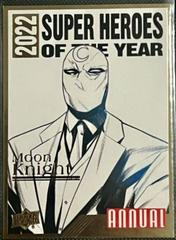 Moon Knight #MI-6 Marvel 2022 Upper Deck Annual Super Heroes of the Year Prices