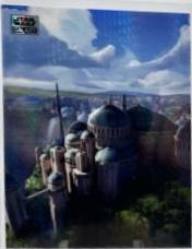 Theed Palace  [Prism Refractor] #AN-4 Star Wars 2024 Topps Chrome Galaxy Art of Naboo