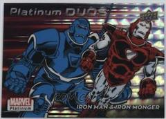 Iron Man / Iron Monger #PD19 Marvel 2023 Upper Deck Platinum Duos Prices