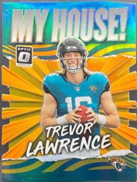 Trevor Lawrence my store house psa 10 donruss optic