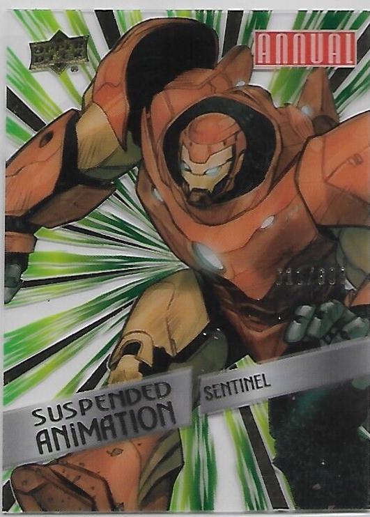 Sentinel #16 Marvel 2023 Upper Deck Annual Suspended Animation