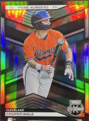 Cooper Ingle [Prime Numbers A] #69 Prices | 2023 Panini Elite Extra ...