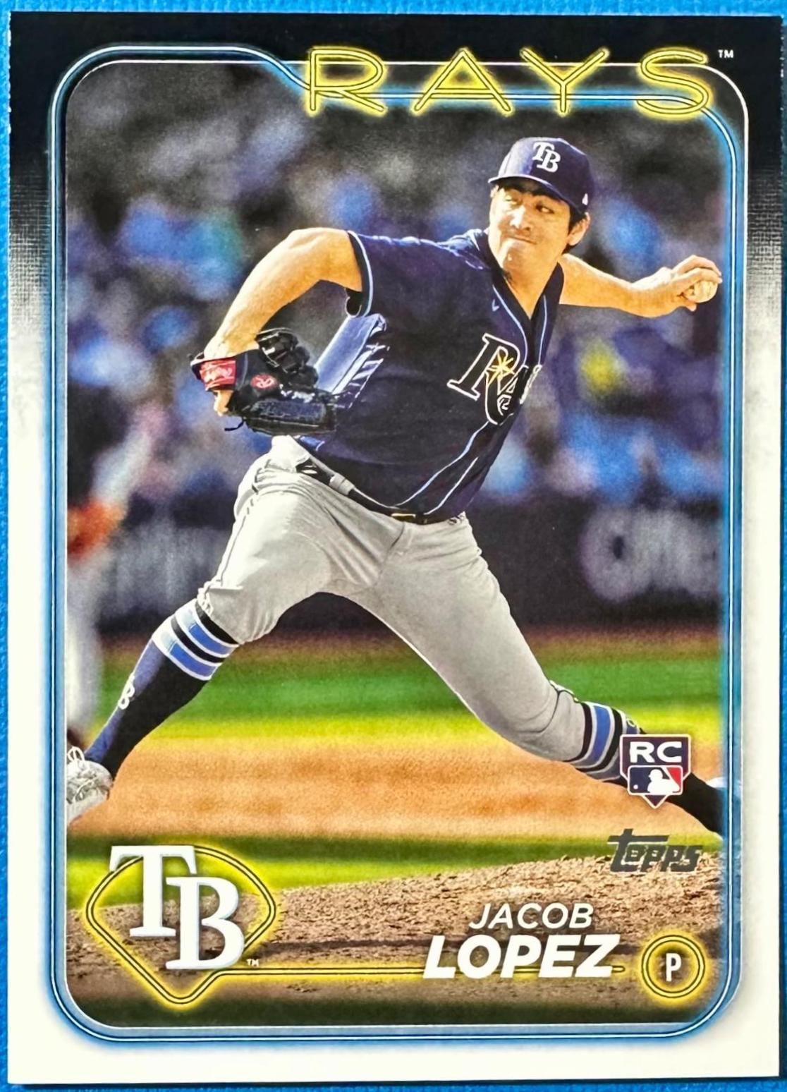 Jacob Lopez #502 Prices [Rookie] | 2024 Topps | Baseball Cards