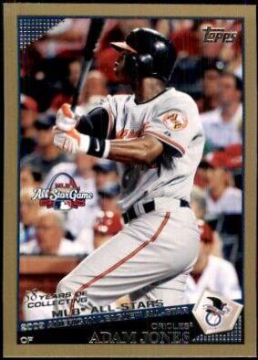 Adam Jones [Gold] #UH31 Baseball Cards 2009 Topps Updates & Highlights