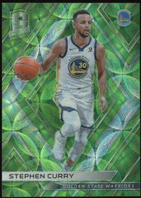 Stephen Curry [Neon Green] #85 Basketball Cards 2017 Panini Spectra