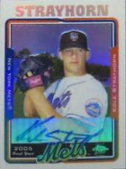 Kole Strayhorn [Autograph Refractor] #230 Baseball Cards 2005 Topps Chrome Prices