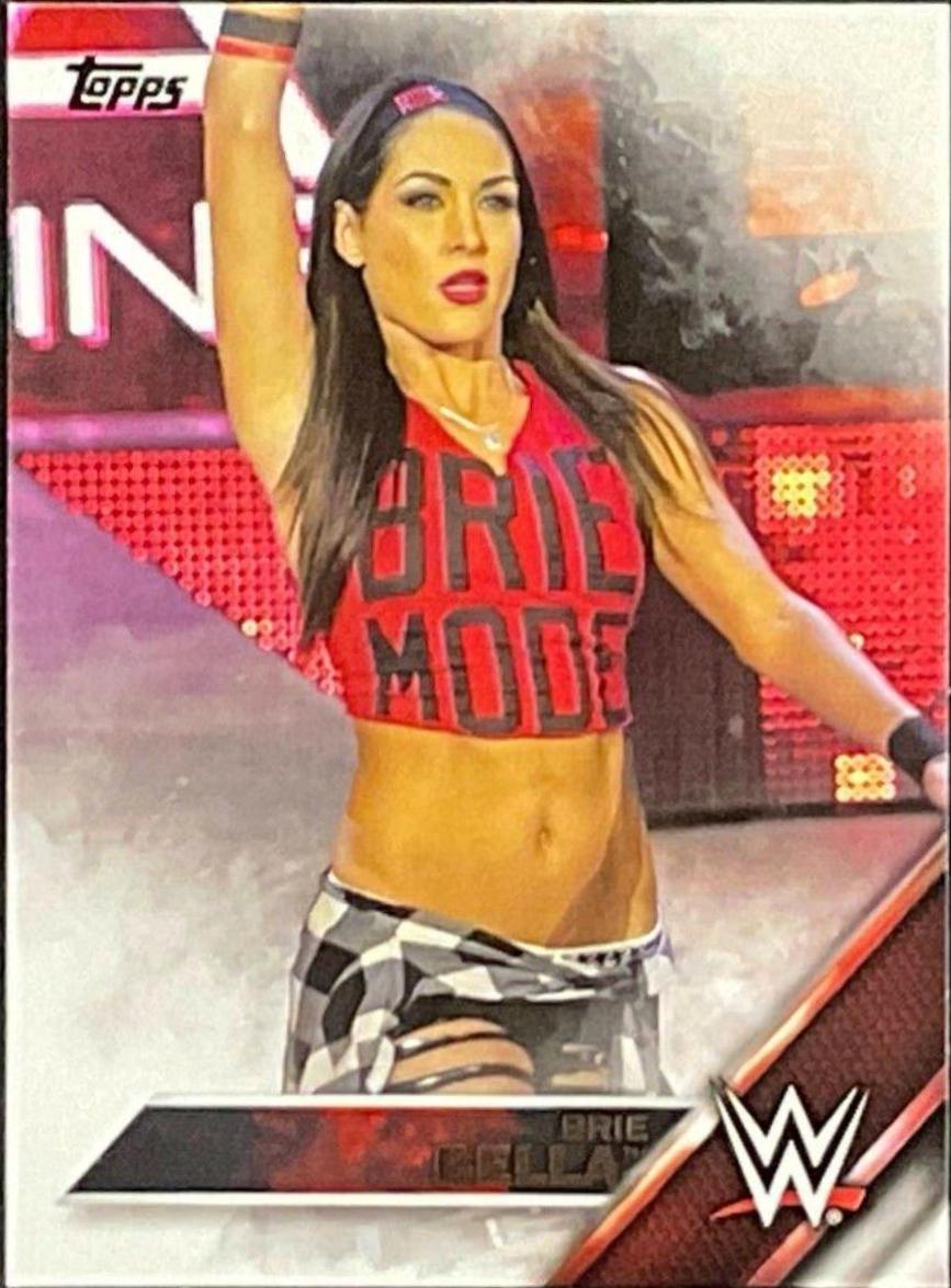 Brie Bella #9 Wrestling Cards 2016 Topps WWE