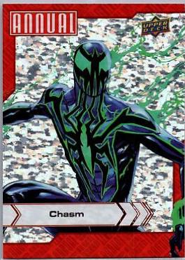 Chasm [Silver Sparkle] #18 Marvel 2022 Upper Deck Annual