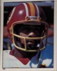 Art Monk #183 Football Cards 1981 Topps Stickers