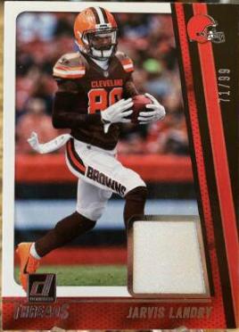 Jarvis Landry Football Cards 2018 Donruss Threads