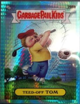 Teed-Off TOM [Prism] #208b 2023 Garbage Pail Kids Chrome