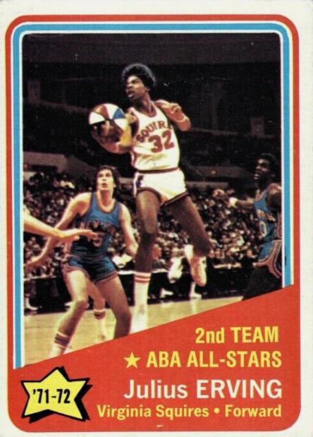 Julius Erving #255 Prices | 1972 Topps | Basketball Cards