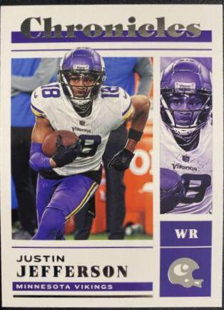 Justin Jefferson #21 Prices | 2022 Panini Chronicles | Football Cards