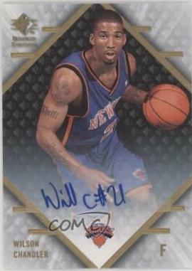 Wilson Chandler #78 Basketball Cards 2007 SP Rookie Edition