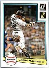 Andrew McCutchen #16 Baseball Cards 2016 Panini Donruss 1982 Prices