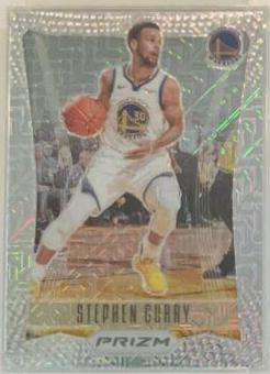 Stephen Curry [Mojo Prizm] #10 Basketball Cards 2020 Panini Prizm Flashback