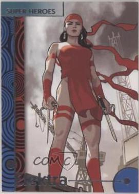 Elektra #12 Marvel 2013 Fleer Retro