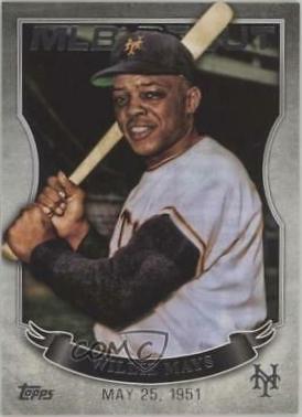 Willie Mays [Silver] #MLBD-22 Baseball Cards 2016 Topps MLB Debut