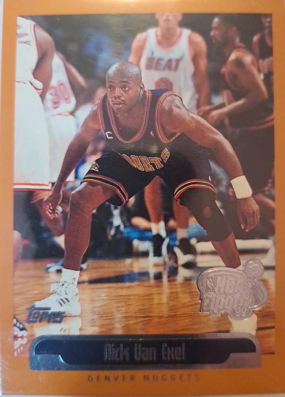 Nick Van Exel #46 Basketball Cards 1999 Topps NBA Tipoff