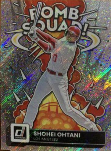 2022 Panini Donruss Bomb Squad! Rapture #BS-3 Shohei hot Ohtani Graded CGG 10 GemMt