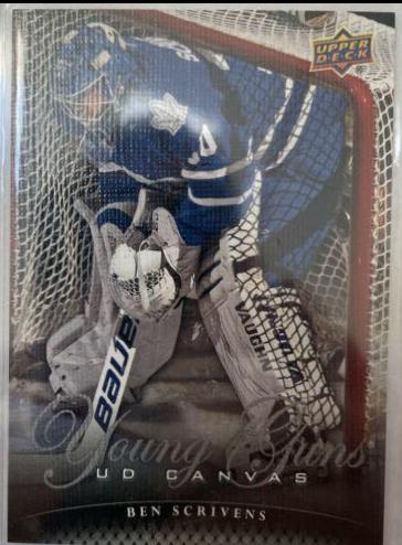 Ben Scrivens #C214 Hockey Cards 2011 Upper Deck Canvas