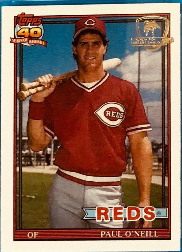 Paul O'Neill #122 Prices | 1991 Topps Desert Shield | Baseball Cards