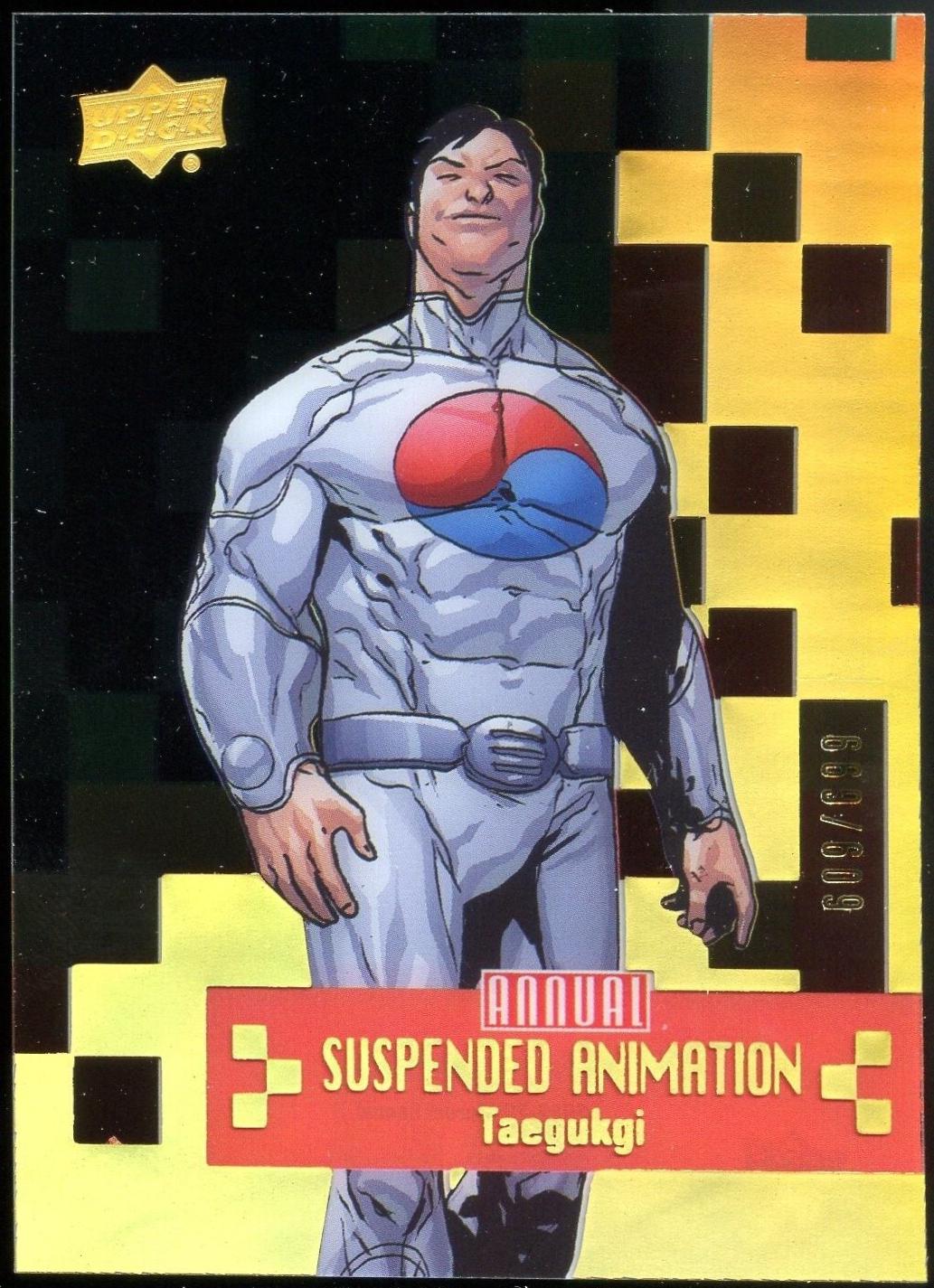 Taegukgi #13 Marvel 2022 Upper Deck Annual Suspended Animation