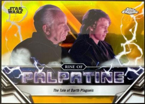 The Tale of Darth Plagueis [Gold Refractor] #RP-7 Star Wars 2024 Topps Chrome The Rise of Palpatine