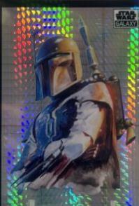 Boba Fett [Prism Refractor] #10 Star Wars 2022 Topps Galaxy Chrome