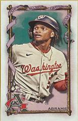 CJ Abrams [Mini No Number] Baseball Cards 2023 Topps Allen & Ginter Prices