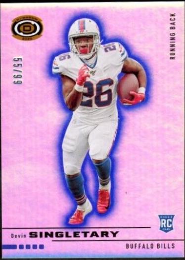 Devin Singletary #DY21 Football Cards 2019 Panini Chronicles Dynagon