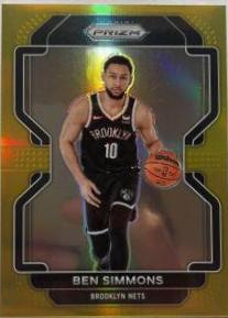 Ben Simmons [Gold] #603 Basketball Cards 2021 Panini Chronicles